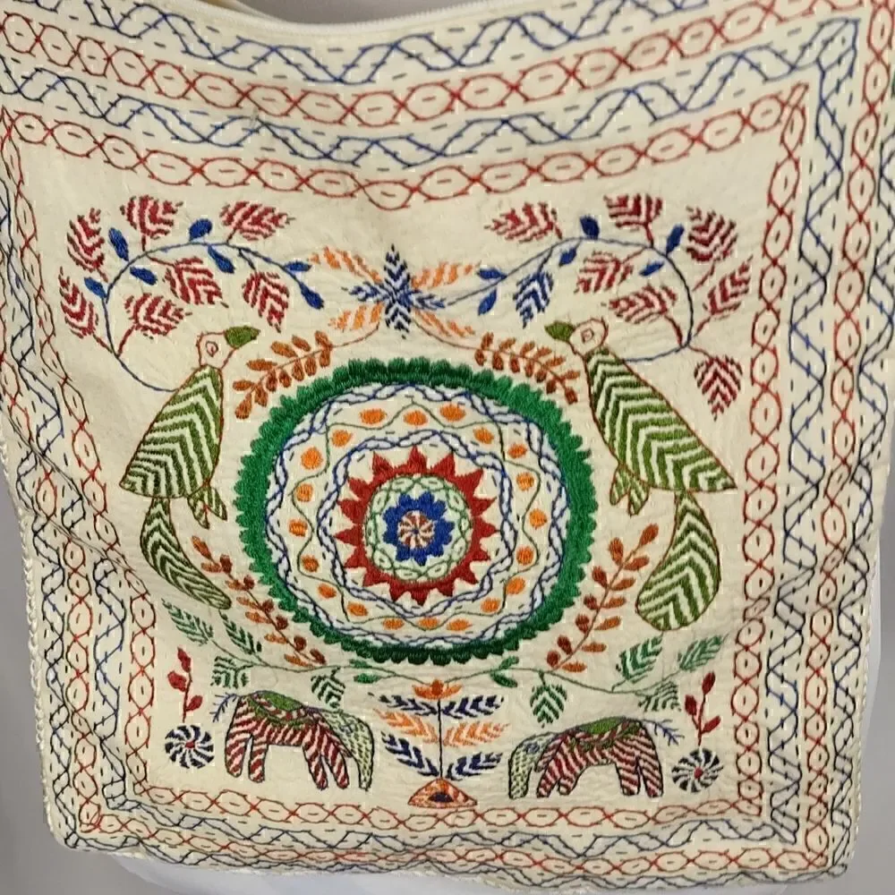 Bangladesh Embroidered Tote